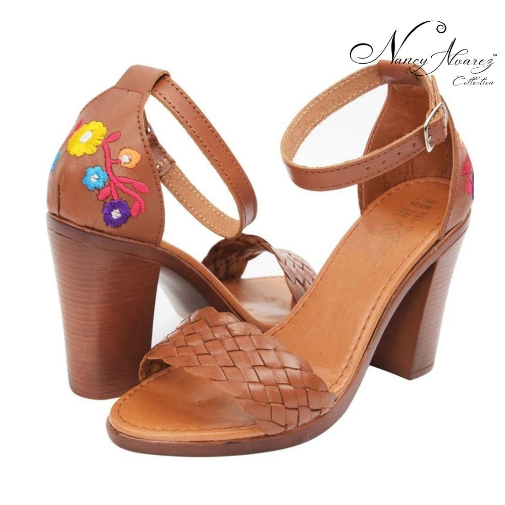Heels NA-TM-35392 - Handmade Leather Shoes for women