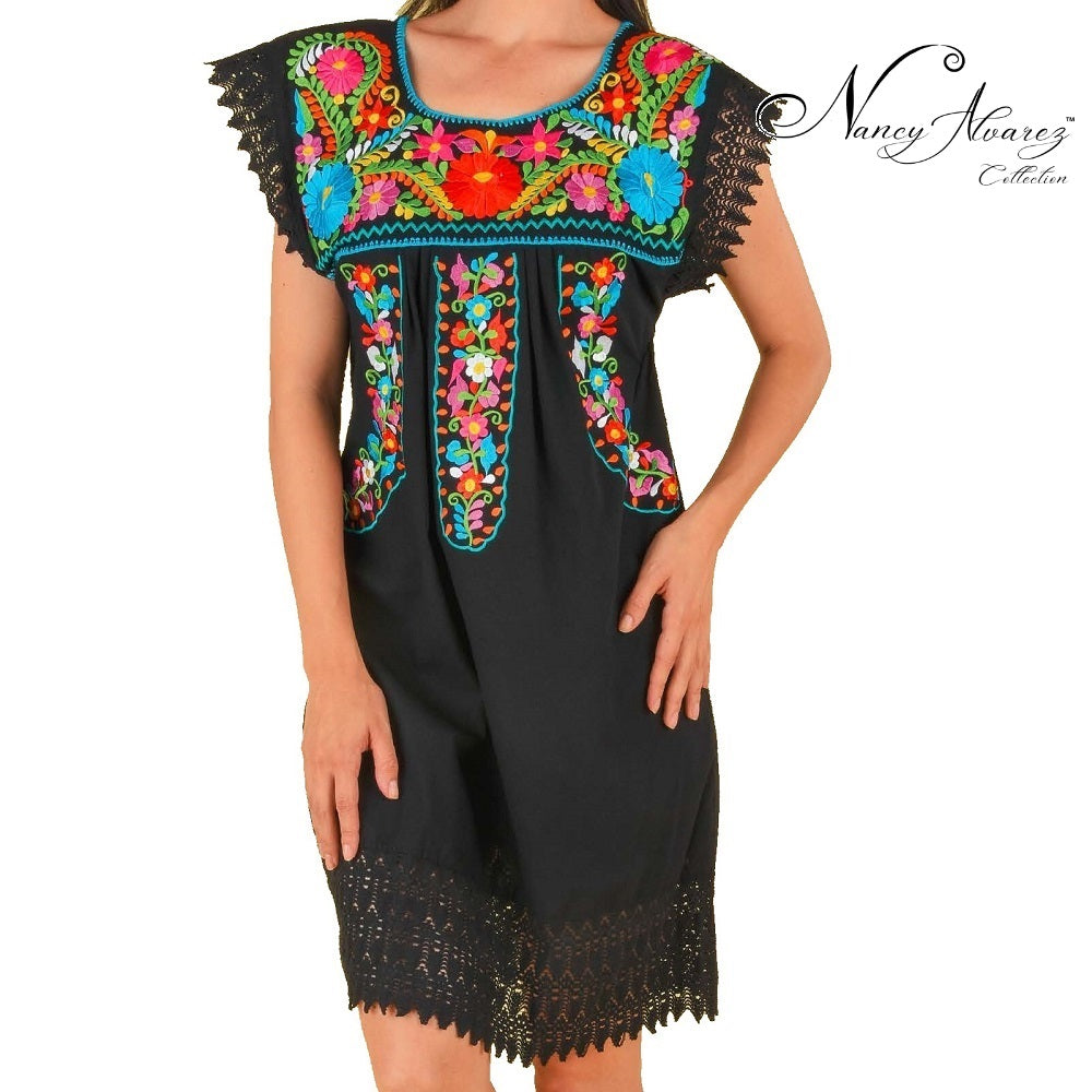 Mexican Embroidered Dress NA-TM-77137