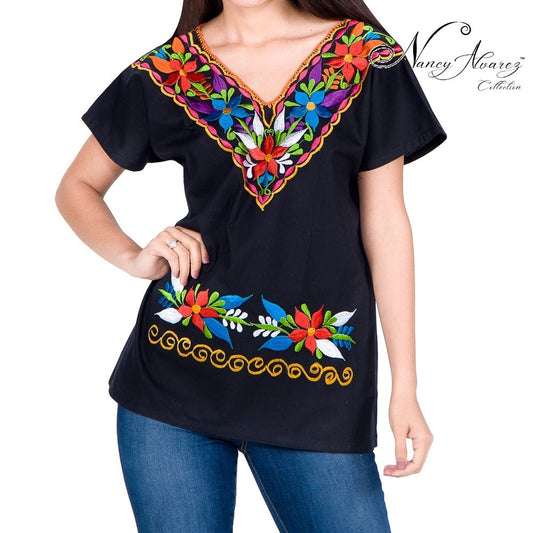Embroidered Blouse NA-TM-77170