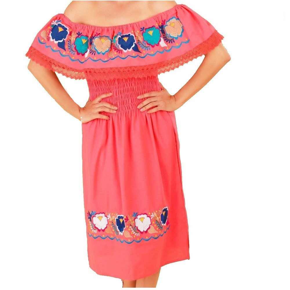 Mexican Embroidered Dress NA-TM-77306