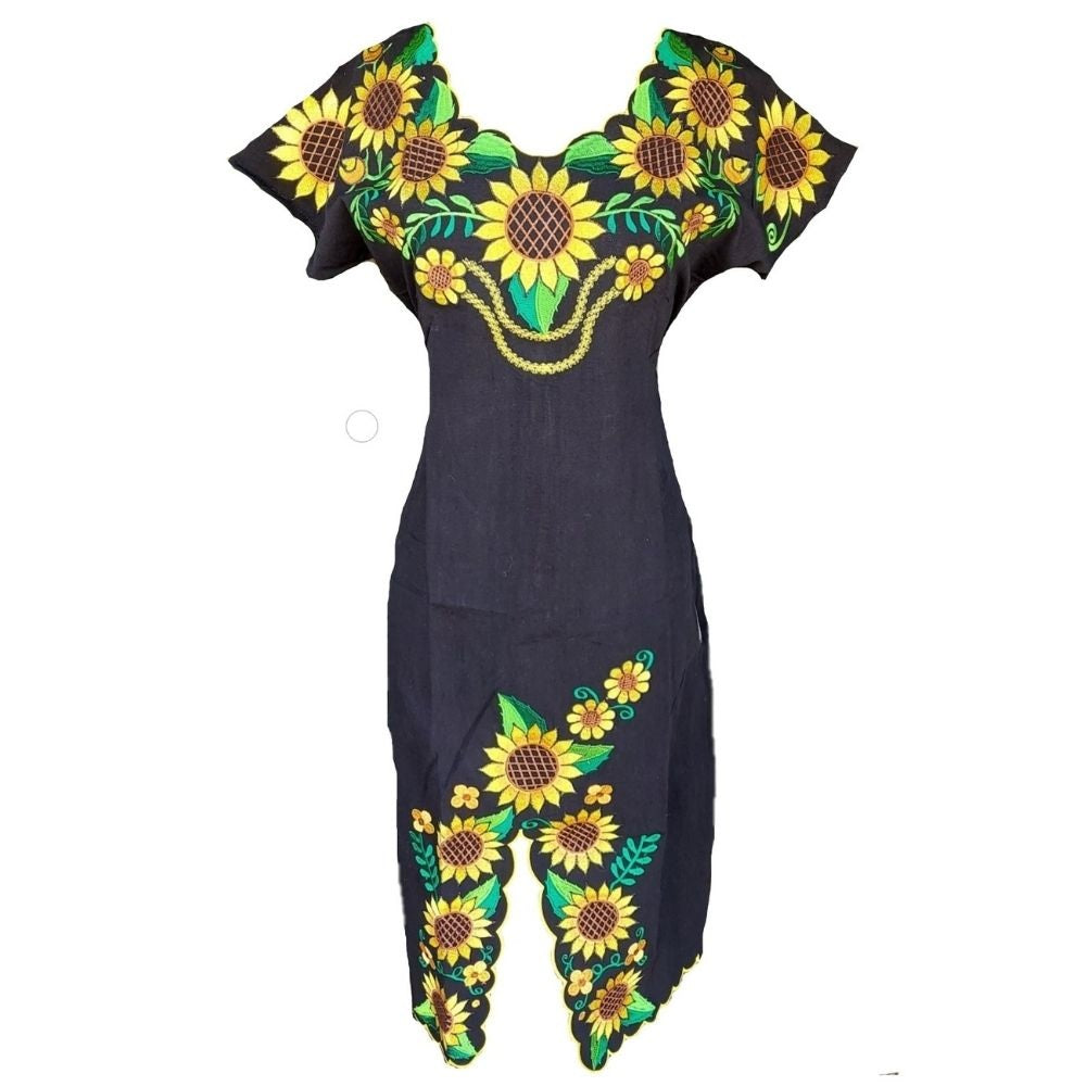 Mexican Embroidered Dress NA-TM-77309-79