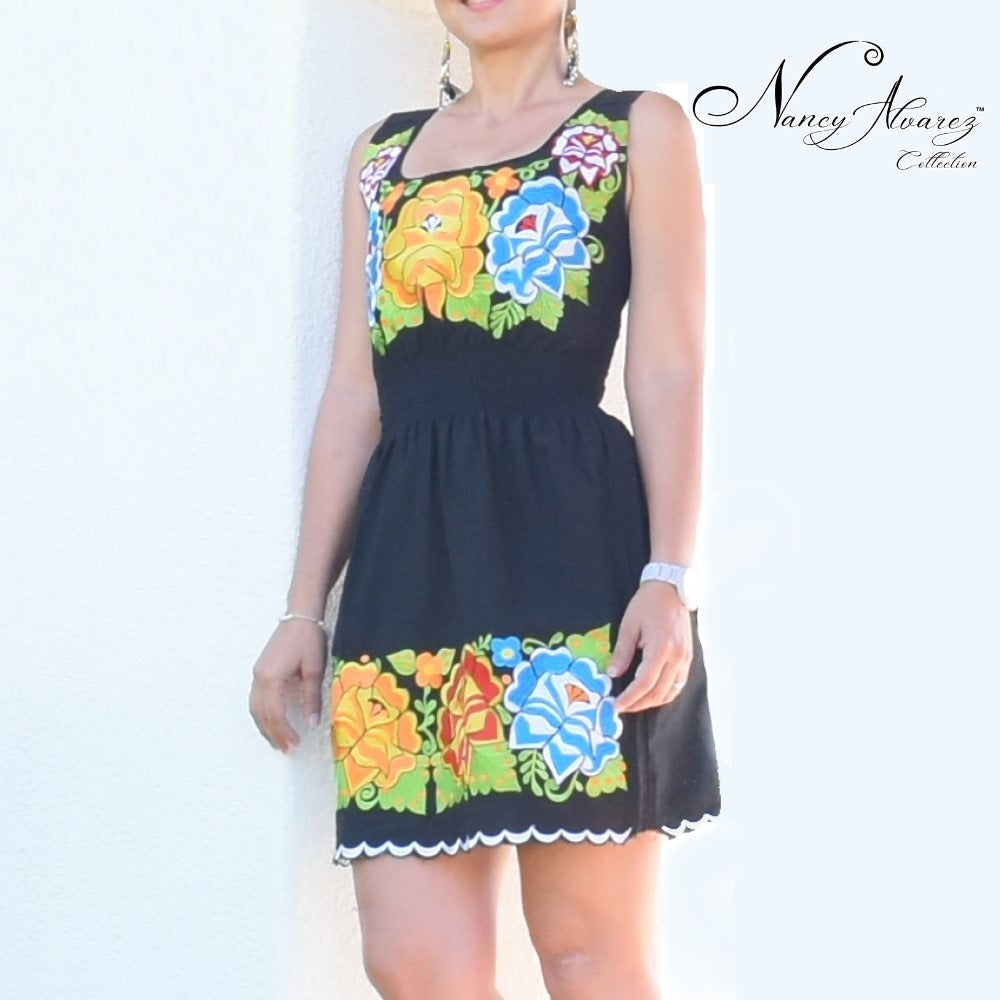 Mexican Embroidered Dress NA-TM-77370