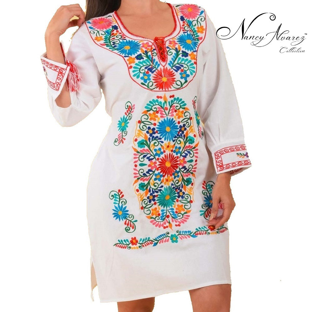 Mexican Embroidered Dress NA-TM-77389