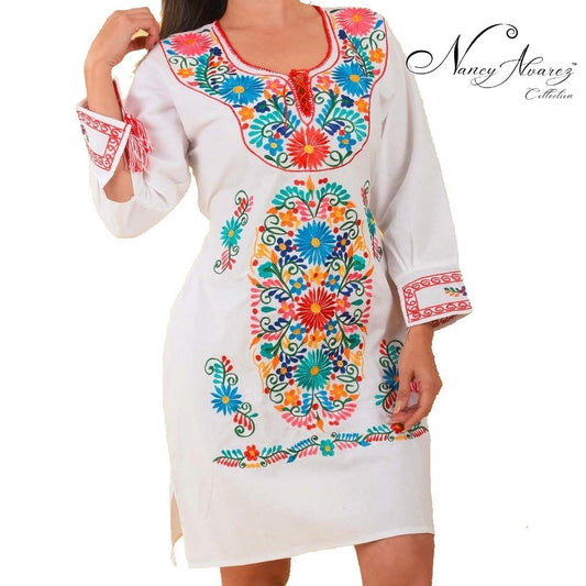 Mexican Embroidered Dress NA-TM-77389