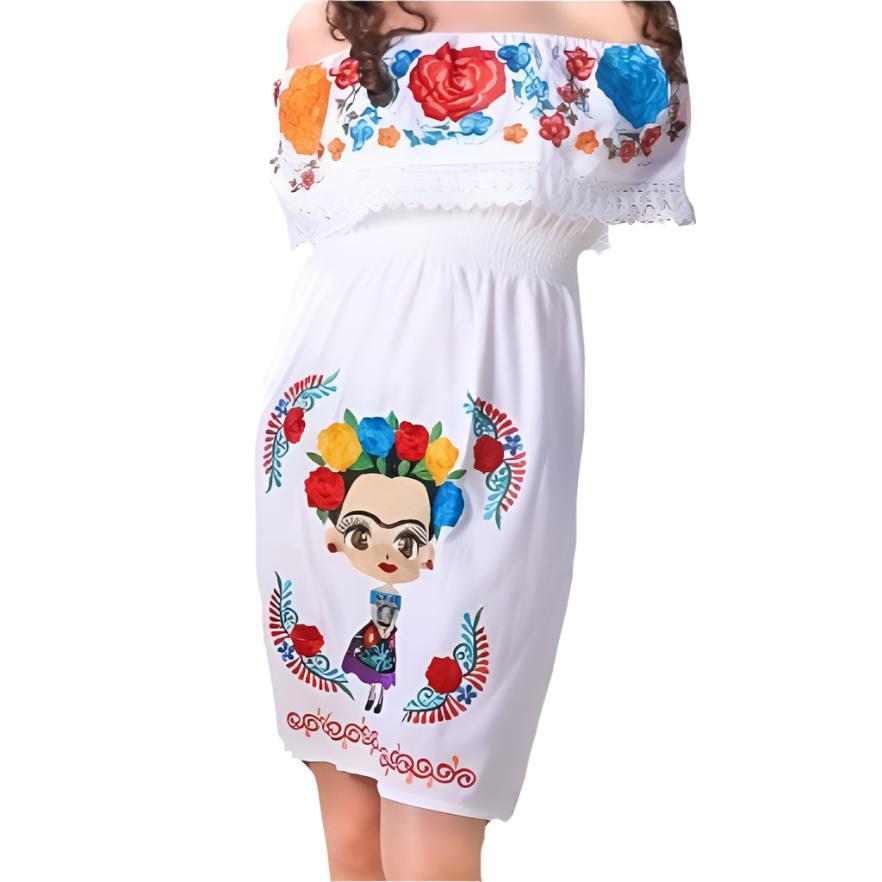 Embroidered Dress NA-TM-79027