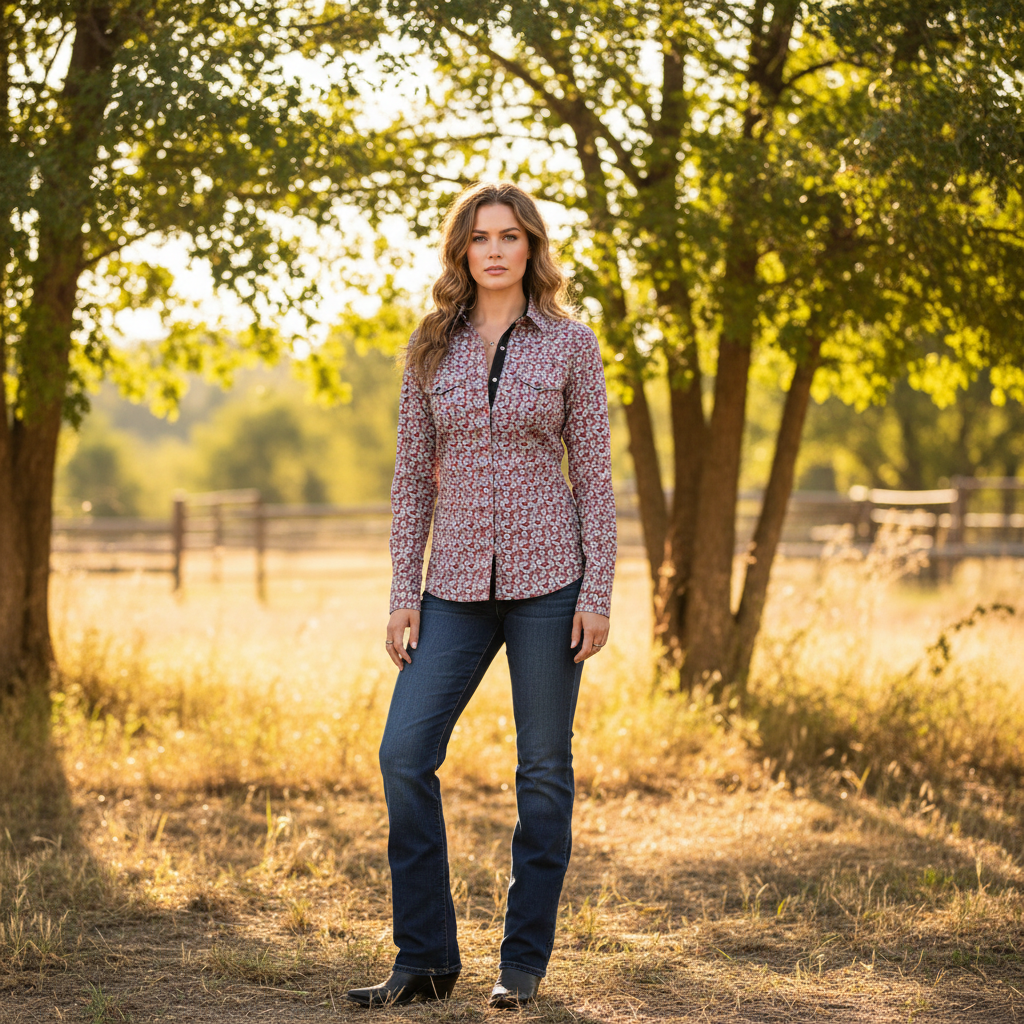 Western Shirt for Women NA-TM-WD0530