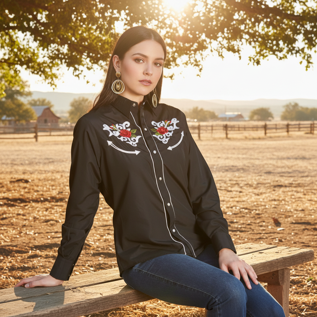 Western Shirt for Women NA-TM-WD0596