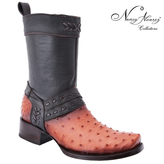 NA-WD0029BotasVaquerasExoticasavestruzparaHombreWesternBootsNancyAlvarezCollectionsLaEleganciadeMexico