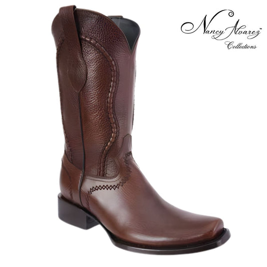 NA-WD0037BrownBotasVaquerasExoticashudsonstyleparaHombreWesternBootsNancyAlvarezCollectionsLaEleganciadeMexico