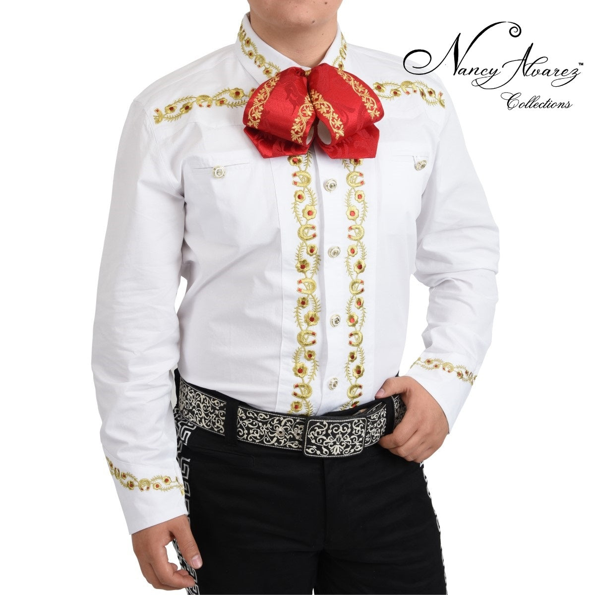 Western Shirt for Men NA-WD0749 - Camisa Charra