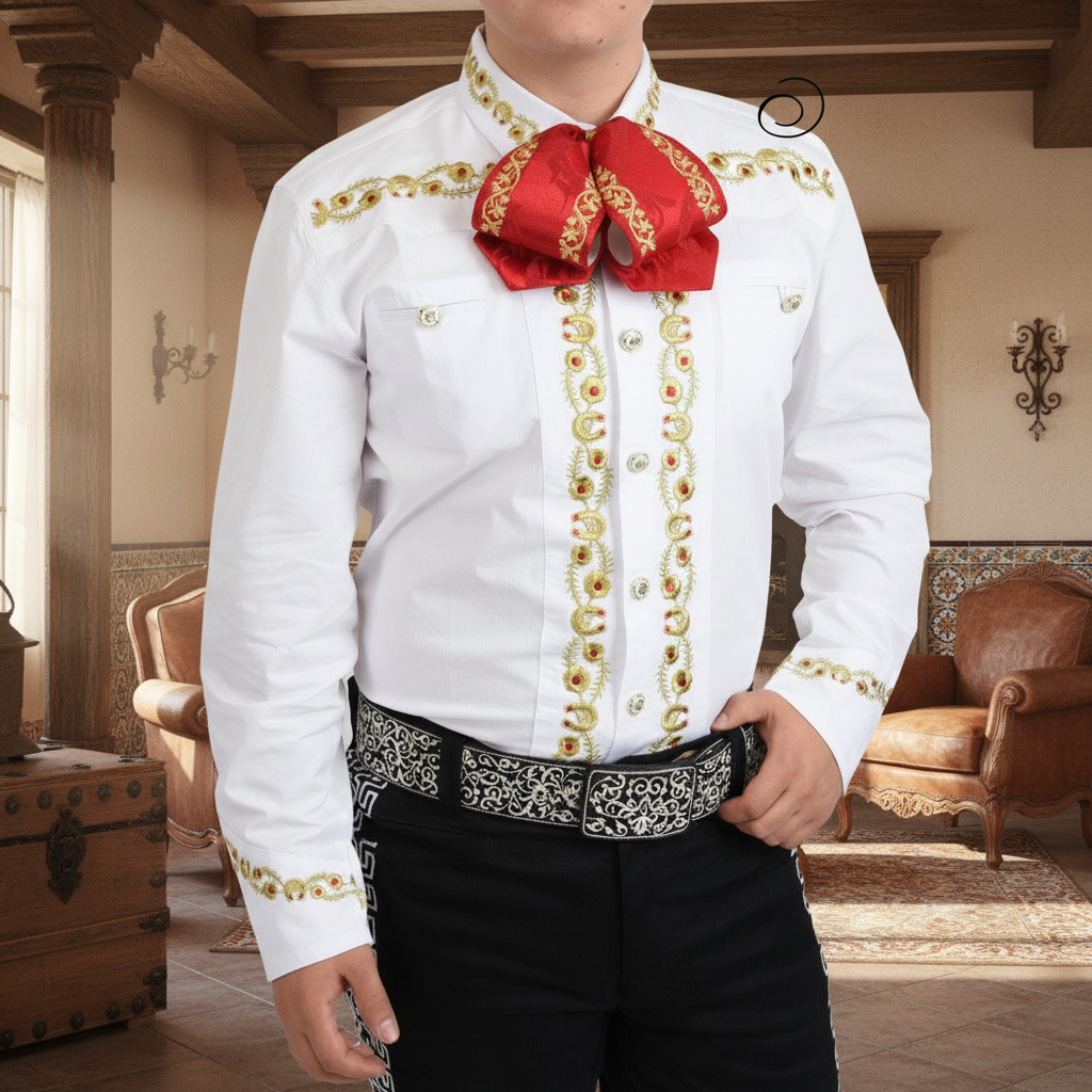 Western Shirt for Men NA-WD0749 - Camisa Charra