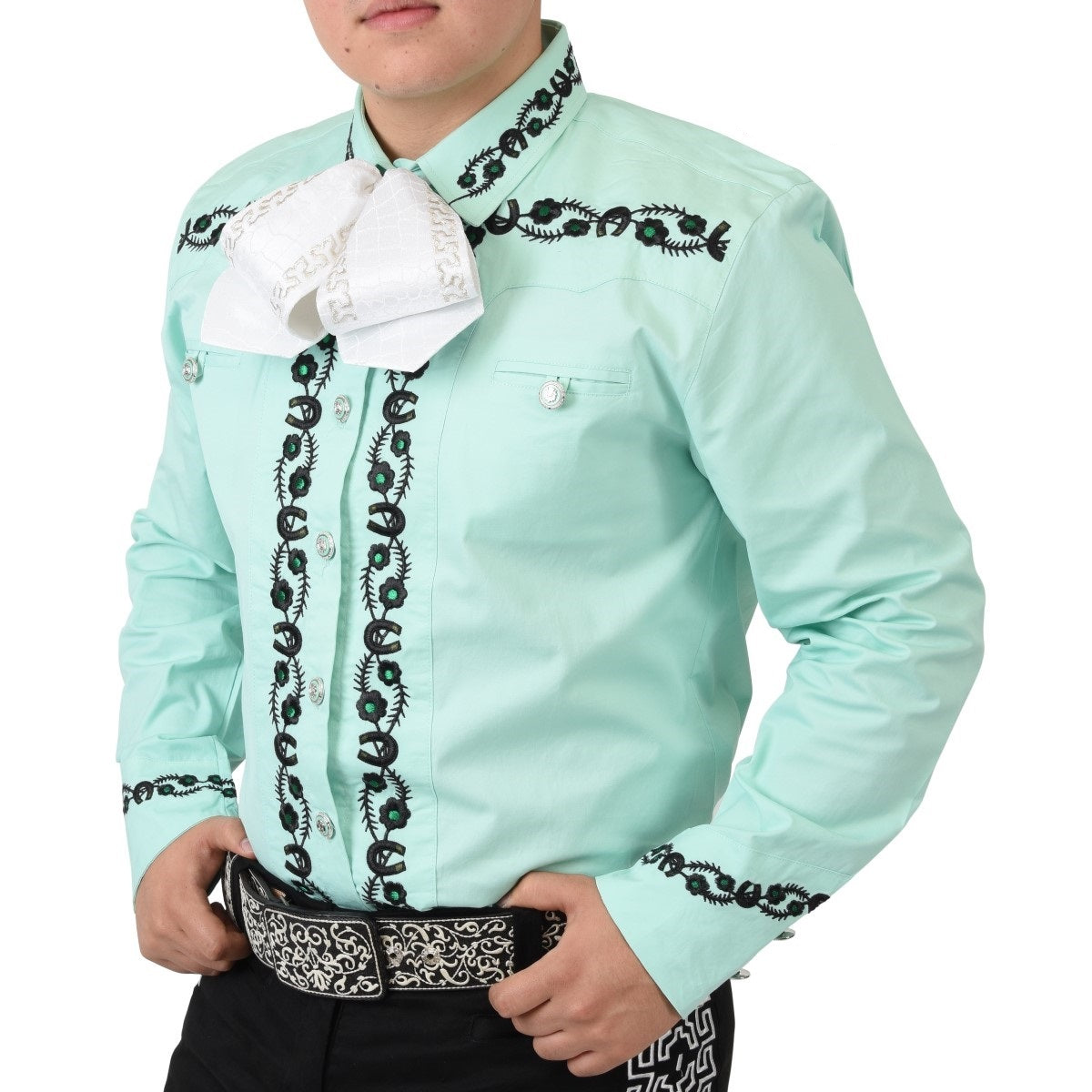 NA-WD052CamisaCharraparaHombresCharroShirtforMenNancyAlvarezCollections