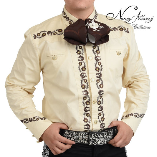 Western Shirt for Men NA-WD0750 - Camisa Charra