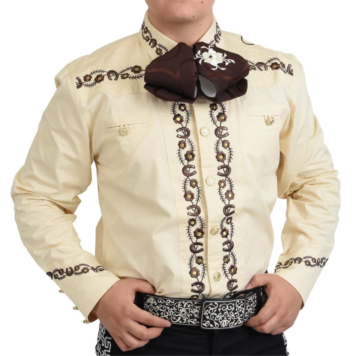 NA-WD0750CamisaCharraparaHombresCharroShirtforMenNancyAlvarezCollections