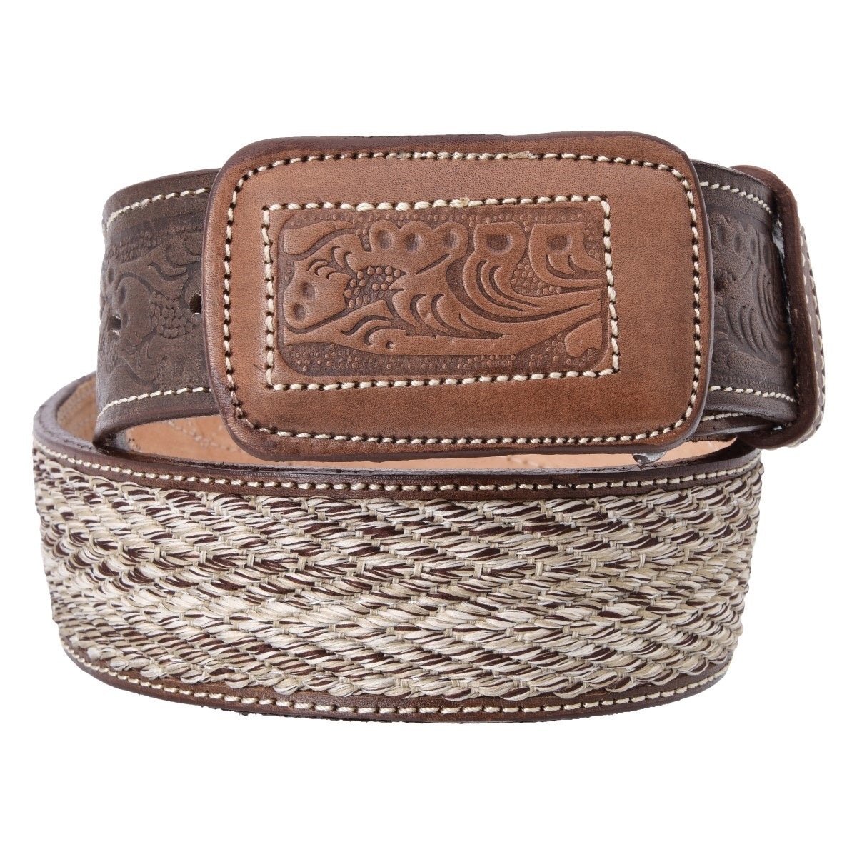 NA-WD1501BrownCintoVaqueroWesternBeltNancyAlvarezCollections