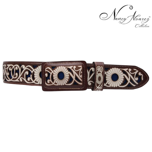 Leather Belt NA-WD1575-1513 Cinturon de Piel