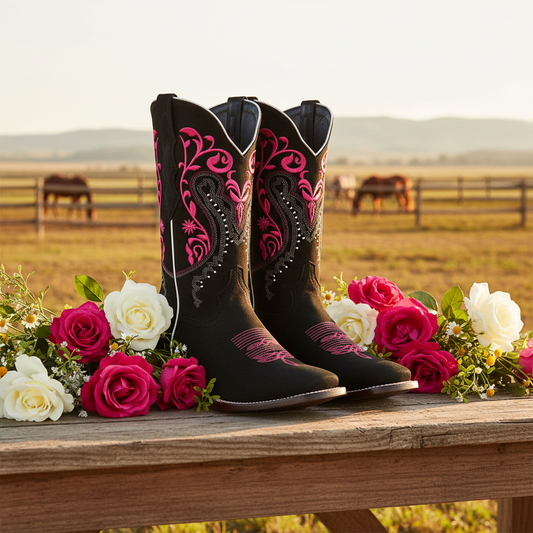 NA-WD437Black-PinkWesternHormaRodeoBordadabootsNancyAlvarezCollections_d8987f10-95ab-432f-a421-f2ea3a98f7ca