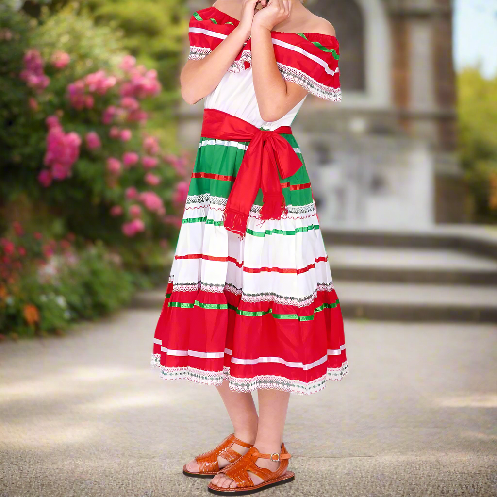 Vestido Patrio de Niña KS74126 - Girls Dress