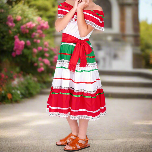 Vestido Patrio de Niña KS74126 - Girls Dress