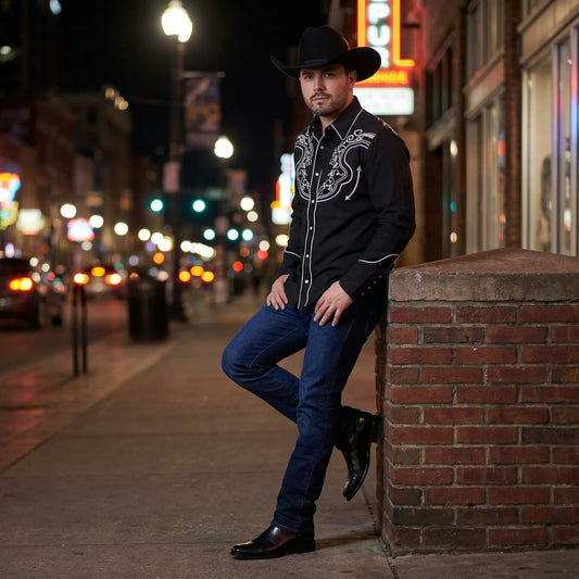 Western Shirt for Men NA-WD0851 - Camisa Vaquera