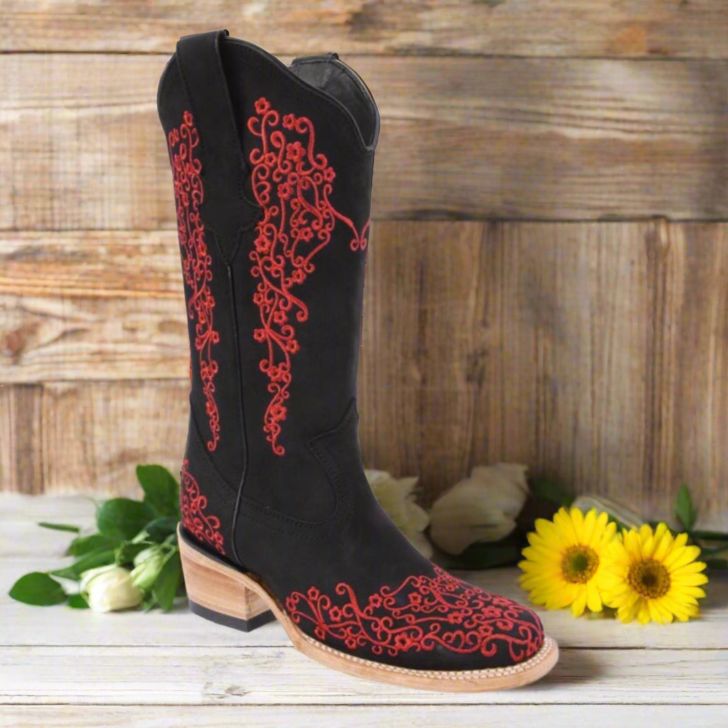Women's Western Boots NA-WD0483-483 Nancy Alvarez Collection